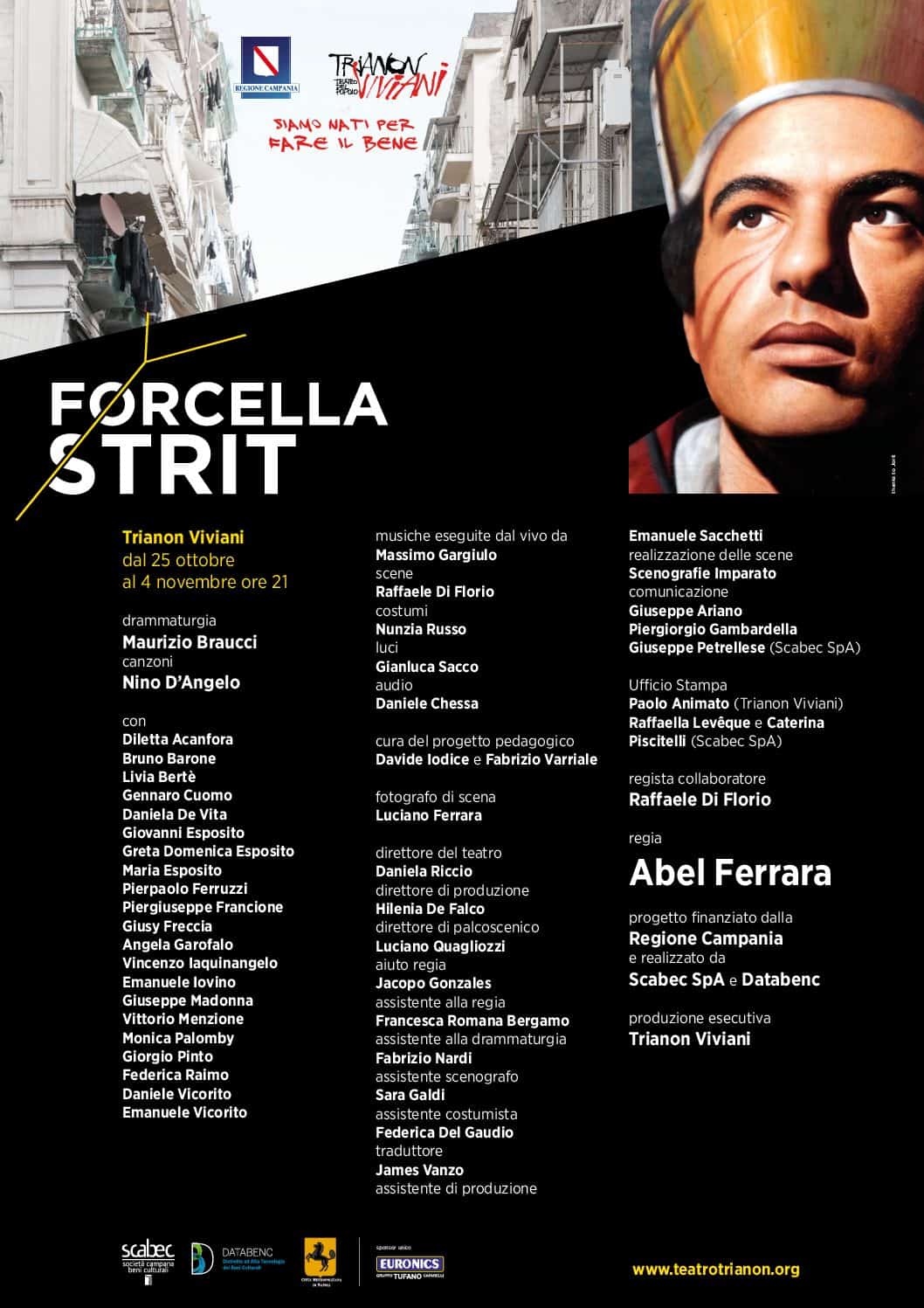 Napoli, al Trianon Viviani in scena i ragazzi di "Forcella strit"