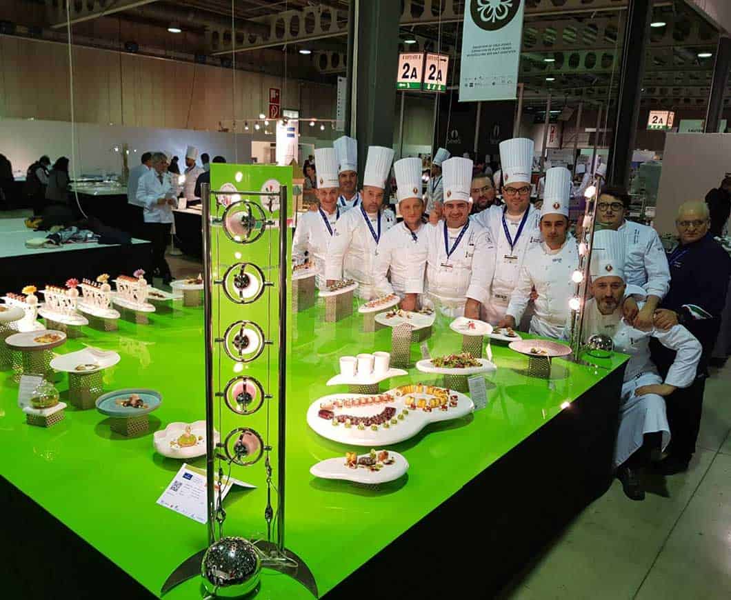 Quattro medaglie d’argento per i cuochi del Campania Team