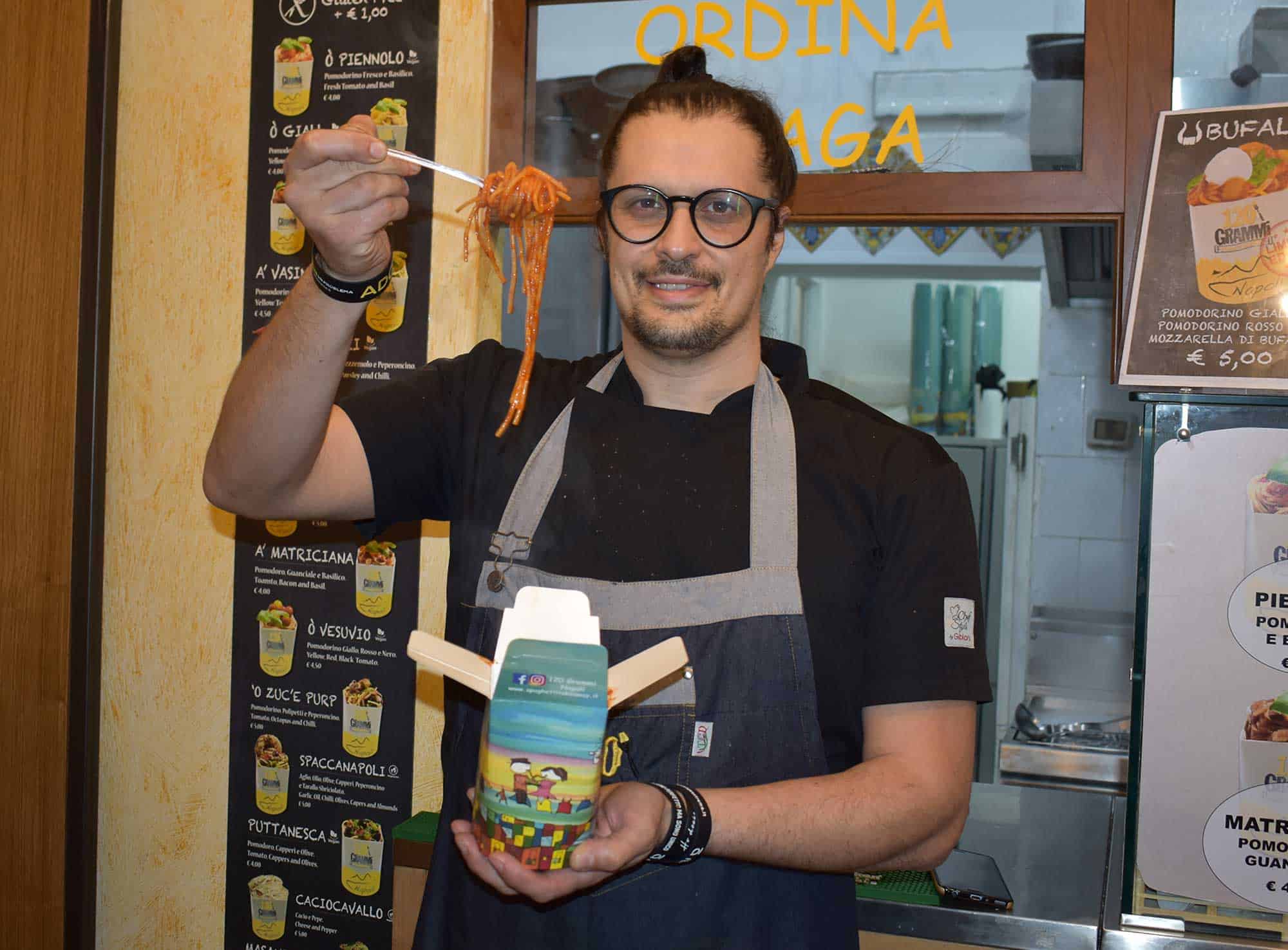 Take away: 120 grammi di rivoluzione