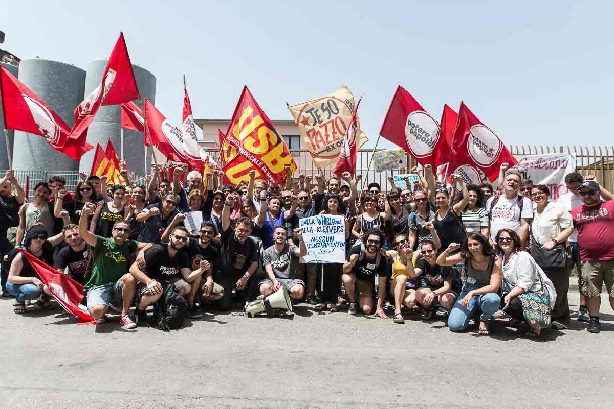 Giuliano Granato: ad Arzano il corteo contro il licenziamento politico