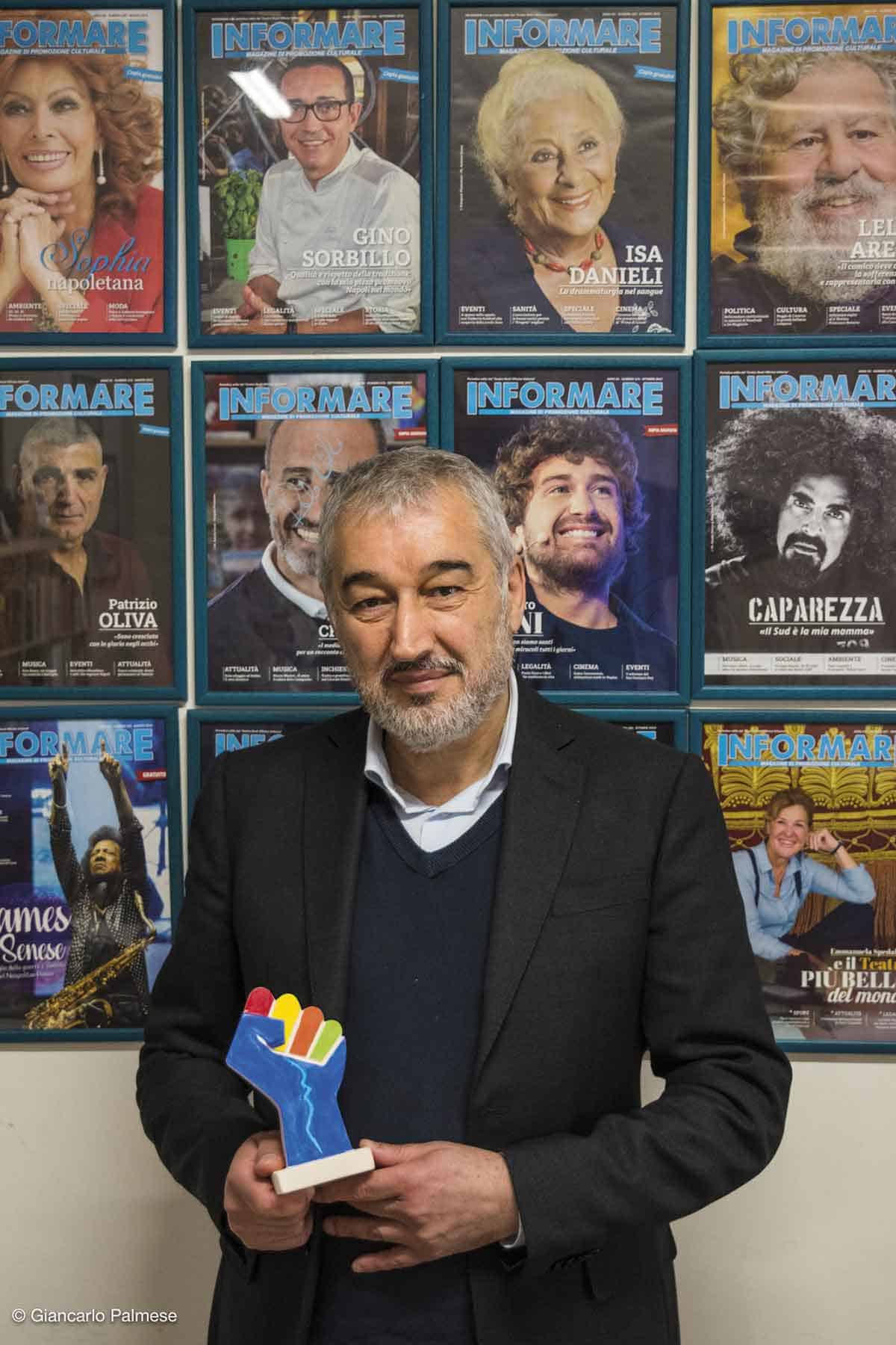 Michele Caccamo: "Con le mani cariche di rose"