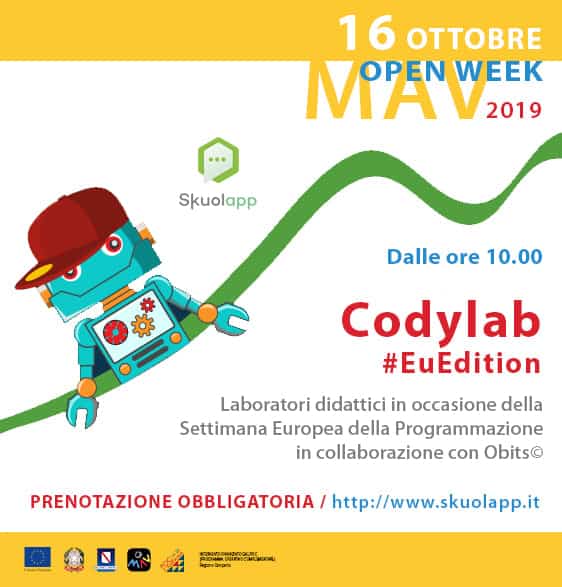 Al Mav più di 200 alunni per la Settimana Europea della Programmazione