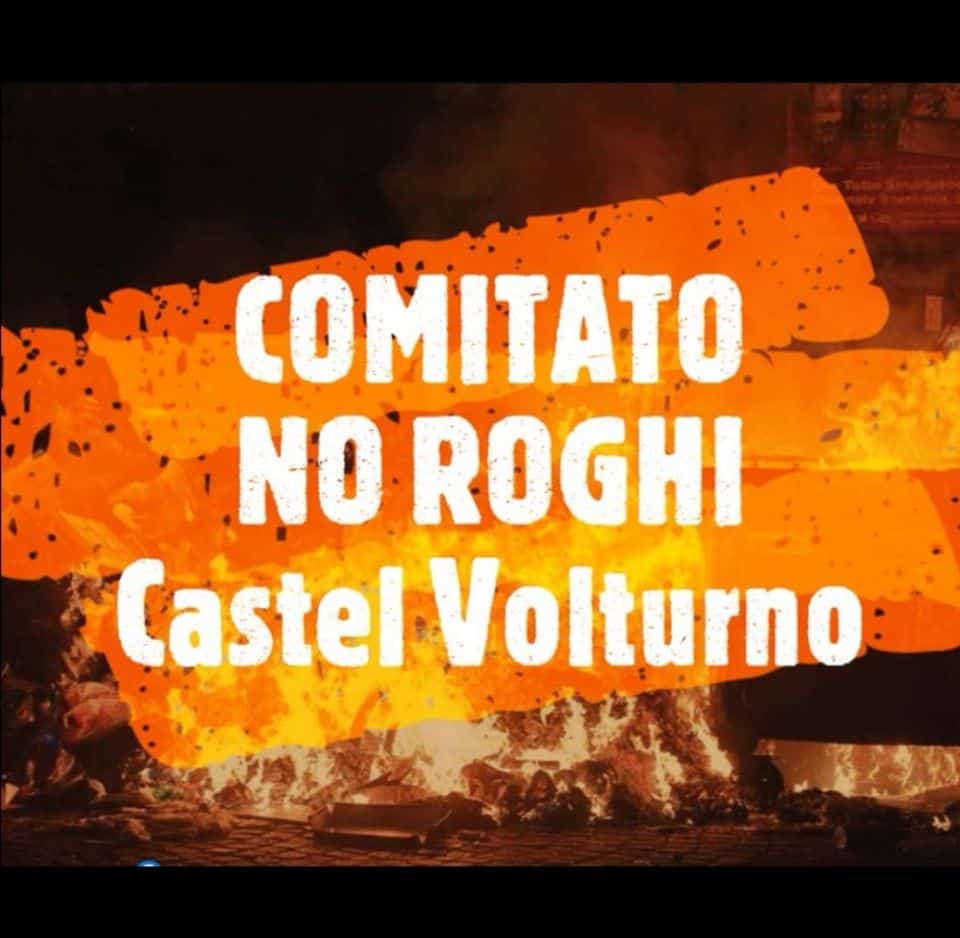 Comitato NO Roghi Castel Volturno, ecco il 5° incontro pubblico
