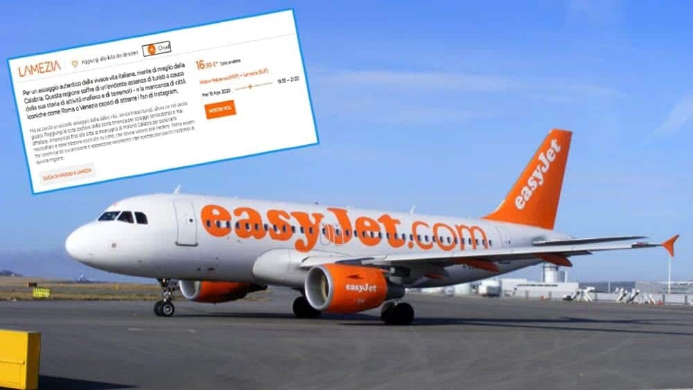 La Calabria contro l'EasyJet