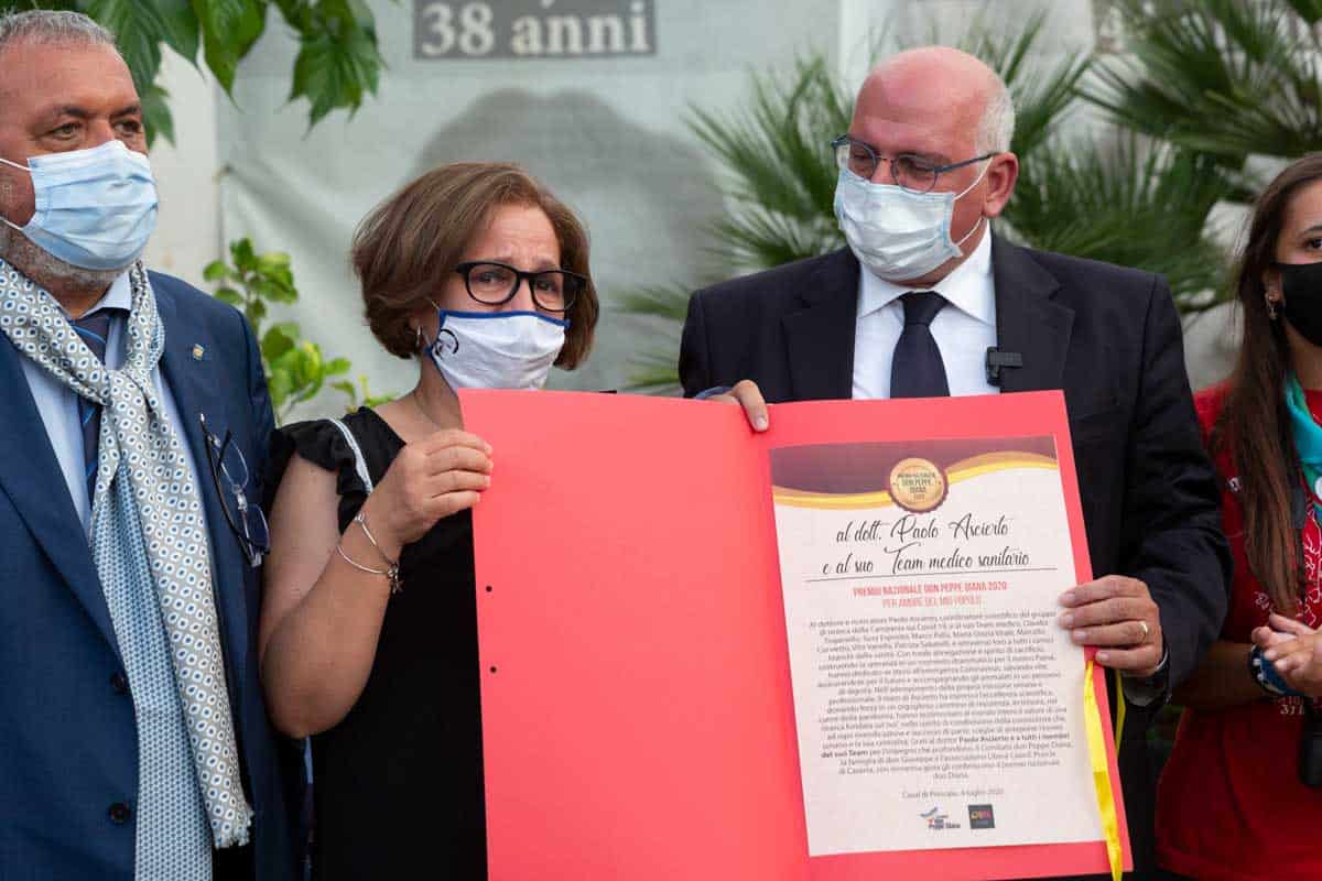 Gioia e lacrime al Don Diana Day