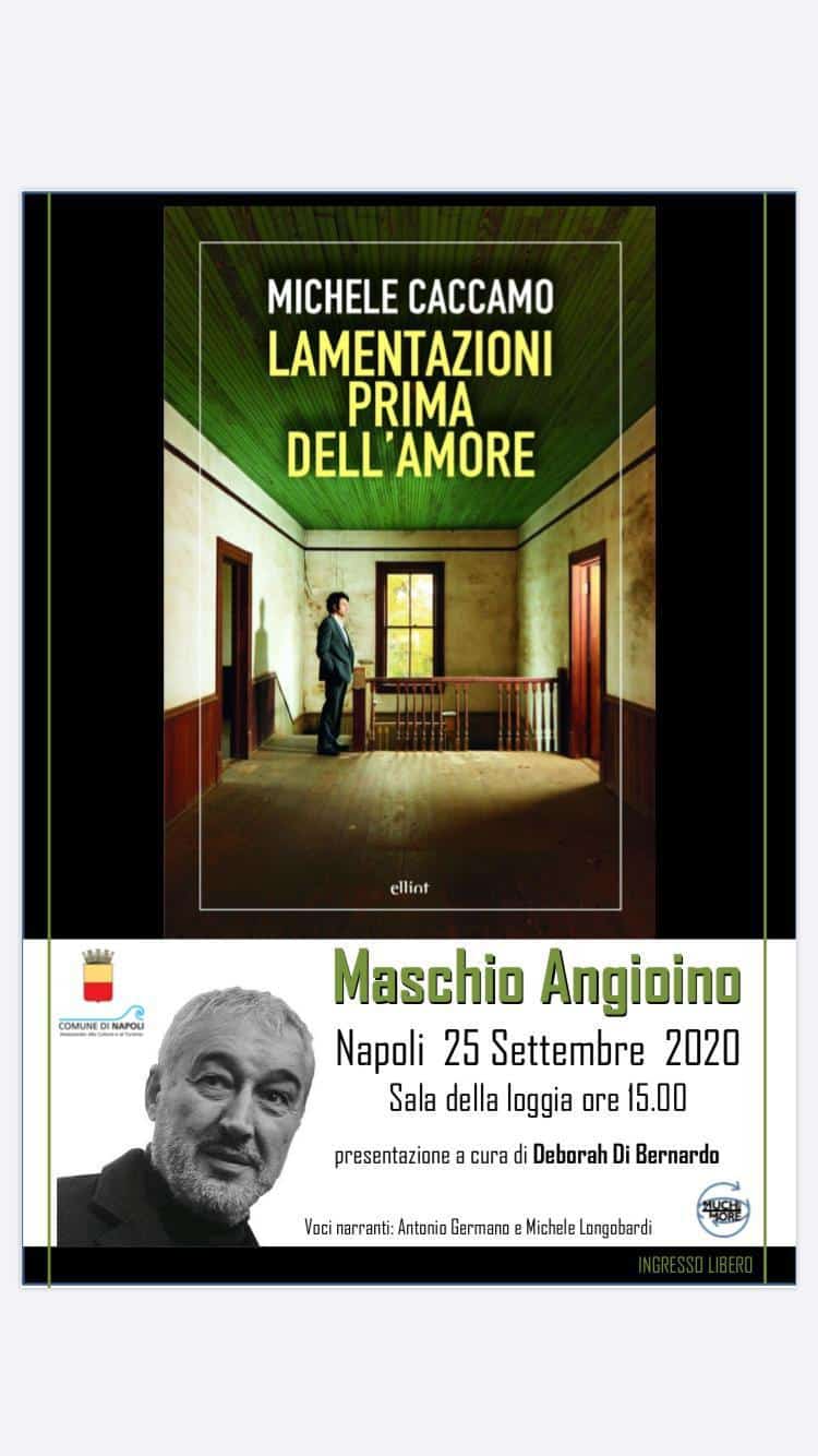Michele Caccamo presenta a Napoli il suo nuovo libro