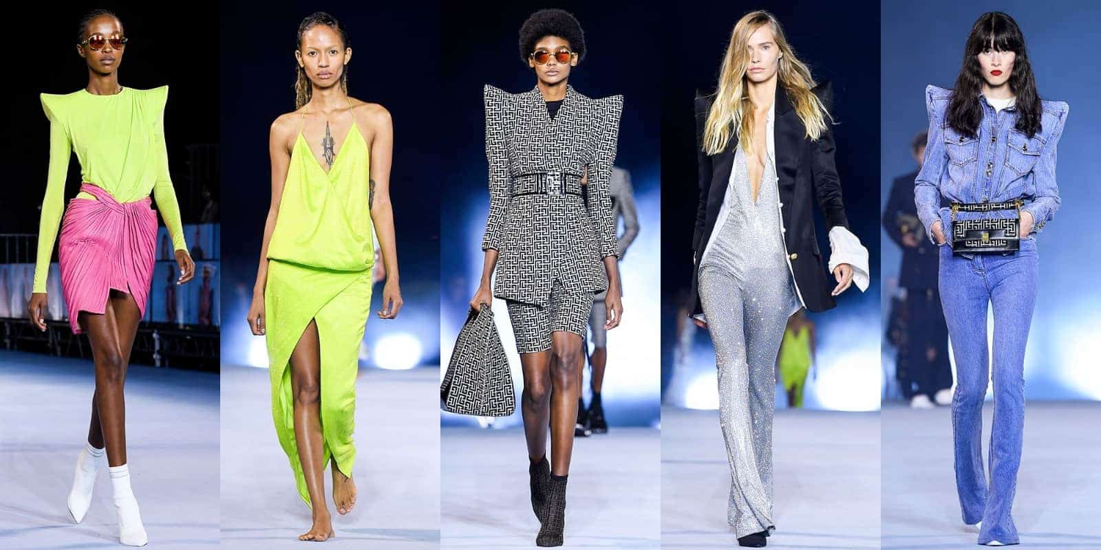 L'ottimismo del defilé di Balmain alla PFW SS/21