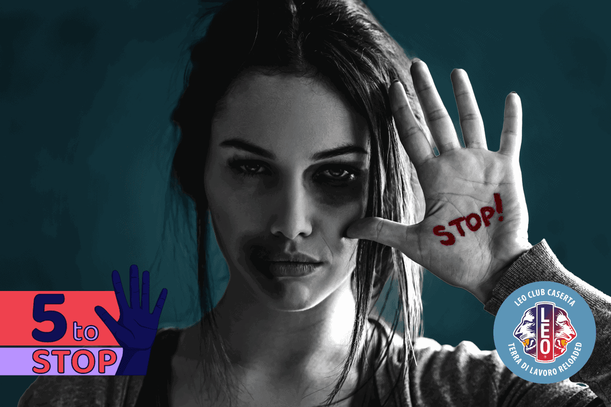 5 To Stop - Leo Club Caserta in sostegno delle vittime di violenza
