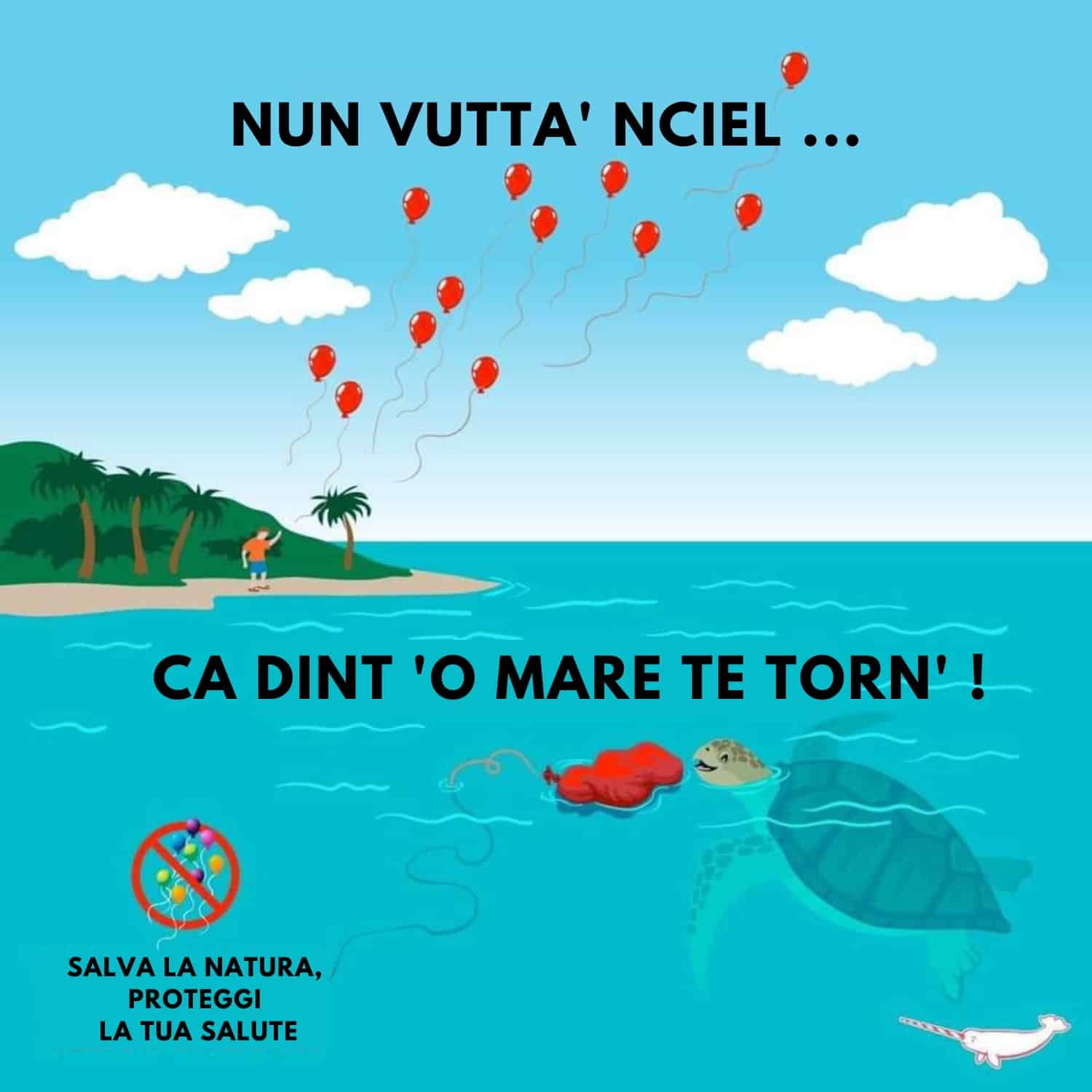 Capodanno, emergenza palloncini: l'appello delle associazioni campane