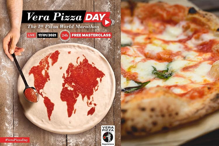 Vera Pizza Day, per 24 ore la Pizza protagonista in tutti i continenti