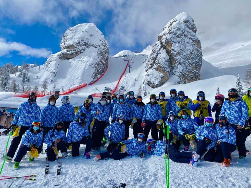 Cortina 2021, sono 33 ragazzi campani curano le piste del Mondiale