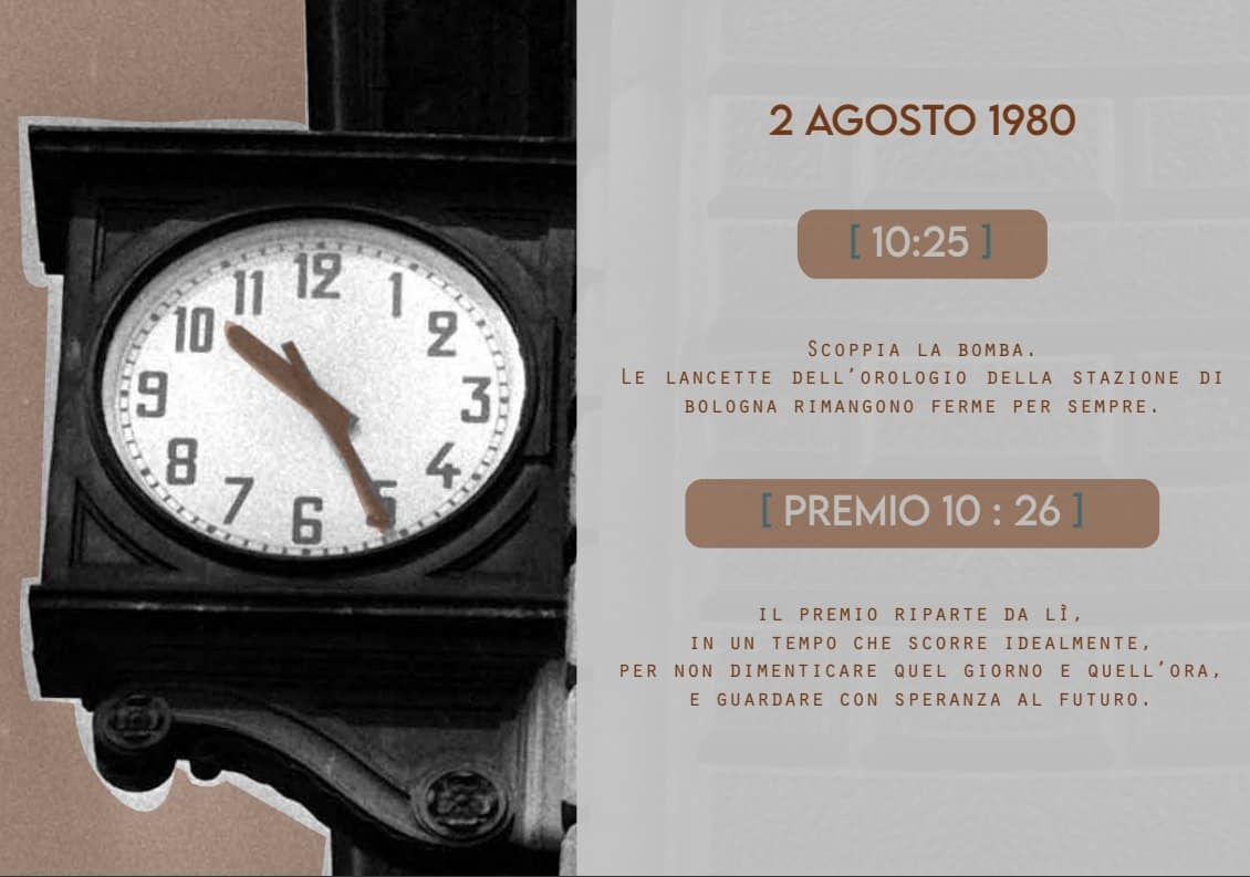Premio 10:26: il ricordo delle vittime della strage di Bologna