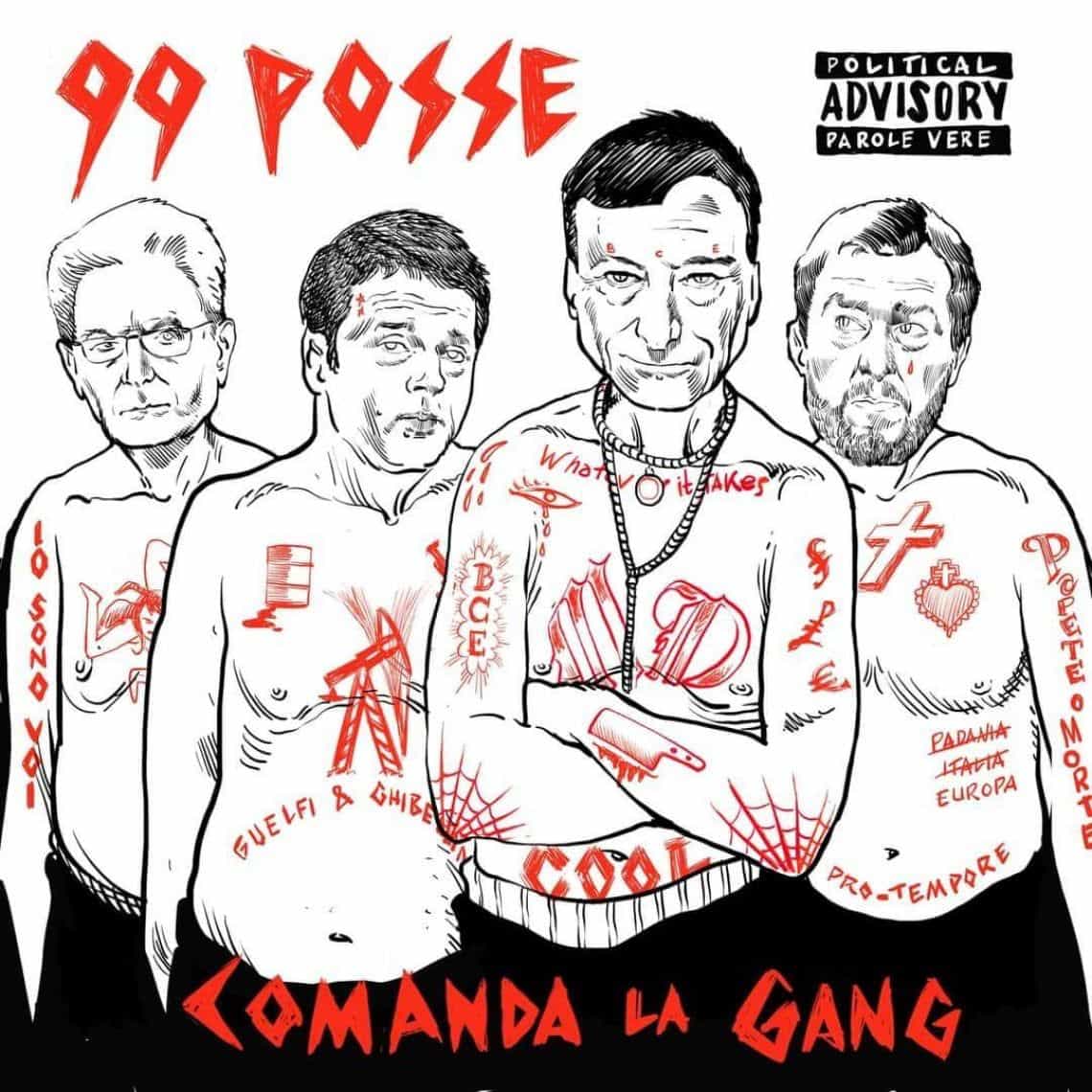 “Comanda la Gang”, il nuovo singolo dei 99 Posse