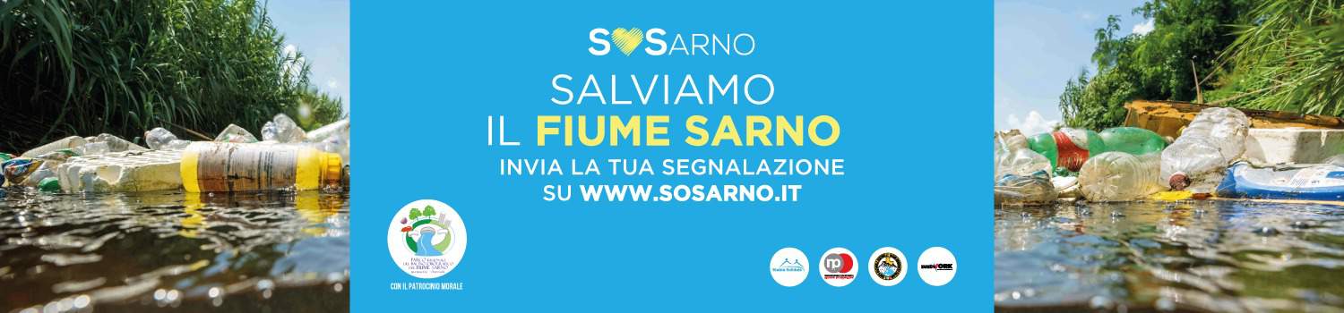 Fiume Sarno, campagna pubblicitaria contro gli sversamenti illeciti