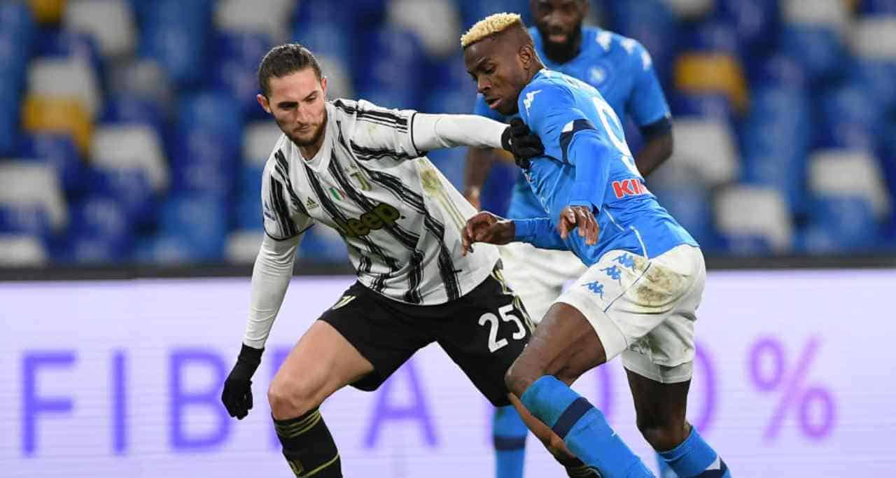 Al Napoli non bastano cuore e grinta: la Juventus vince la "partita tavolino"