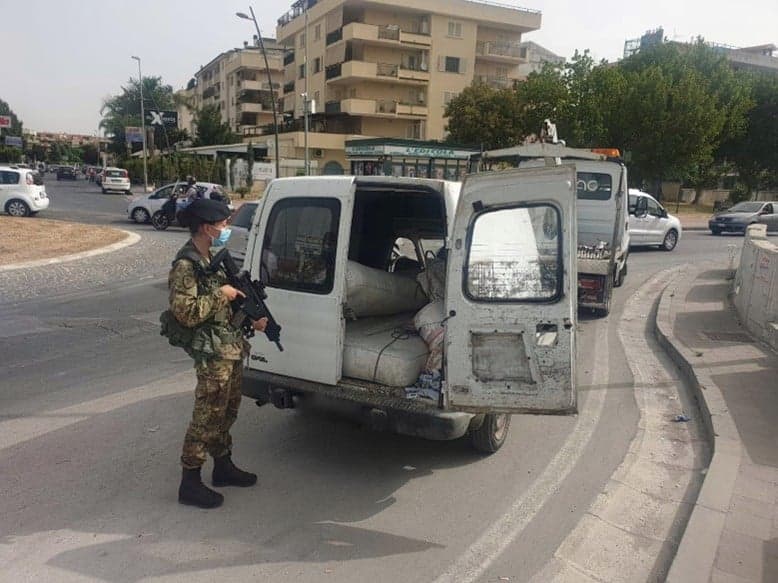 Attività interforze nella "Terra dei Fuochi" a Portici e Aversa