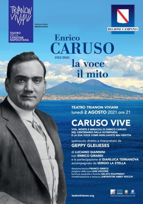“Caruso vive” nel racconto di Geppy Gleijeses al Trianon Viviani