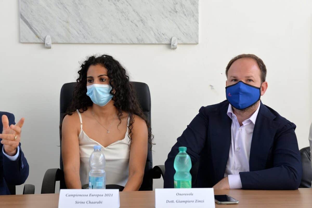 Zinzi: "Complimenti a Sirine Charaabi, lo sport per rilanciare l'immagine della nostra terra"