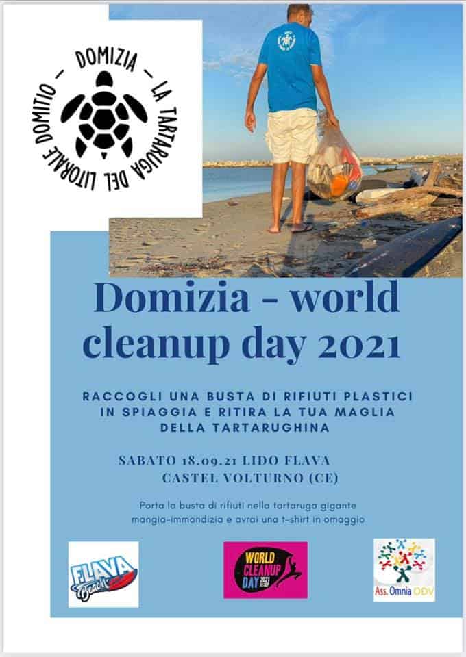 Litorale Domitio, il 18 settembre World Cleanup Day contro l'abbandono dei rifiuti