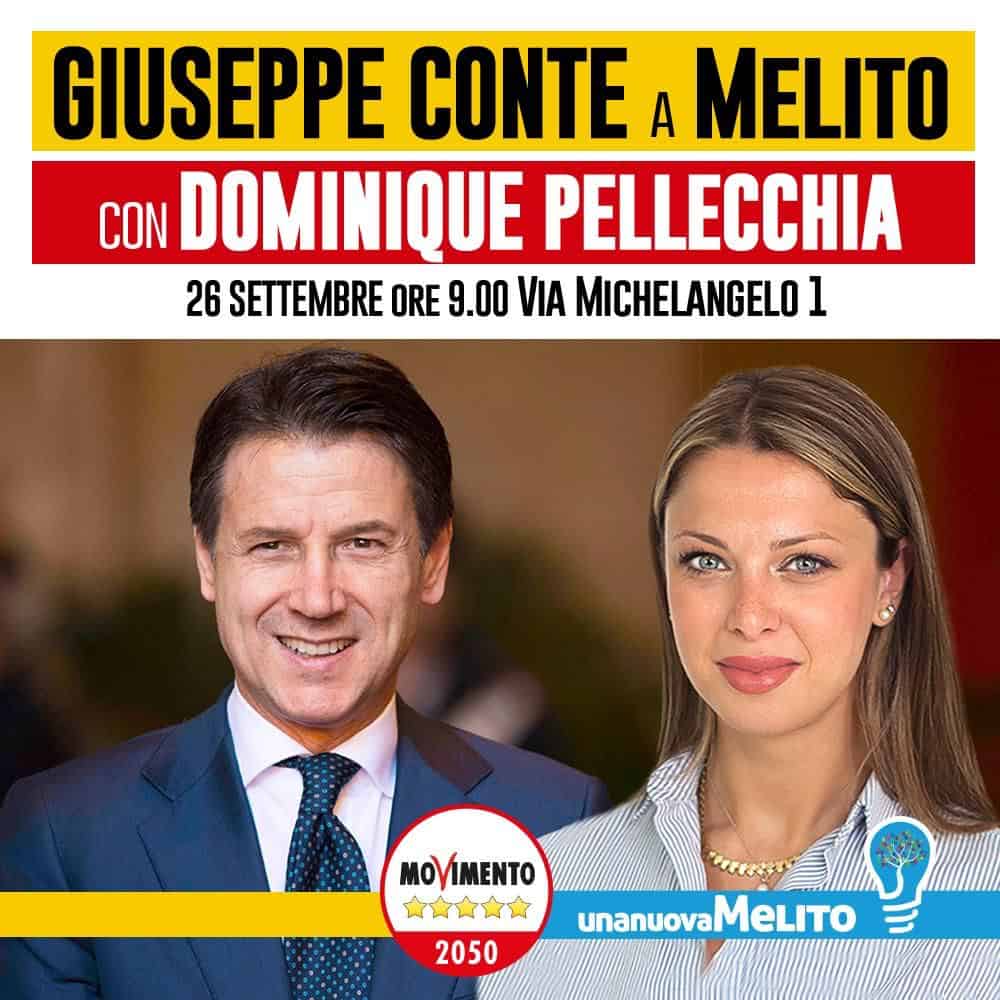 Giuseppe Conte in visita a Melito, Micillo: “Occasione per parlare delle opportunità legate ai fondi del PNRR”
