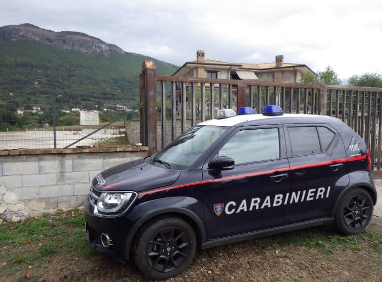 Pratella: i Carabinieri Forestale sequestrano piazzale abusivo