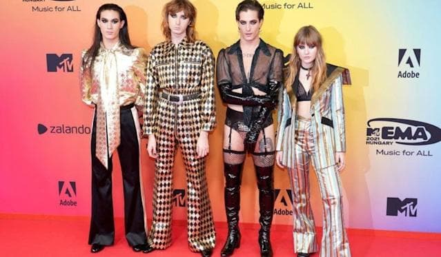 Nuovo successo dei Maneskin agli Mtv Ema