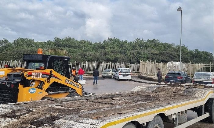 Castel Volturno, iniziano i lavori su Viale Tagliafuoco