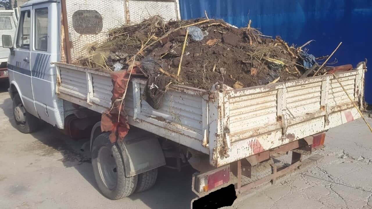 Castel Volturno: sequestrato mezzo pieno di rifiuti speciali