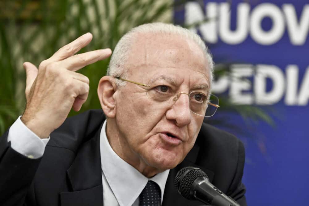 De Luca sulle liste d'attesa campane: "Sono il nostro miracolo"