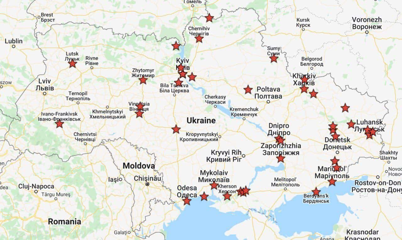 Russia Ucraina Kiev Mosca