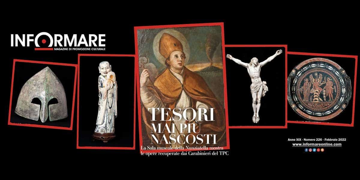 COPERTINA - Tesori mai più nascosti: la Sala museale della Nunziatella apre alle opere recuperate dai Carabinieri