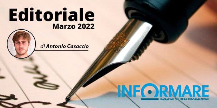EDITORIALE MARZO 2022 - Un mondo a orologeria