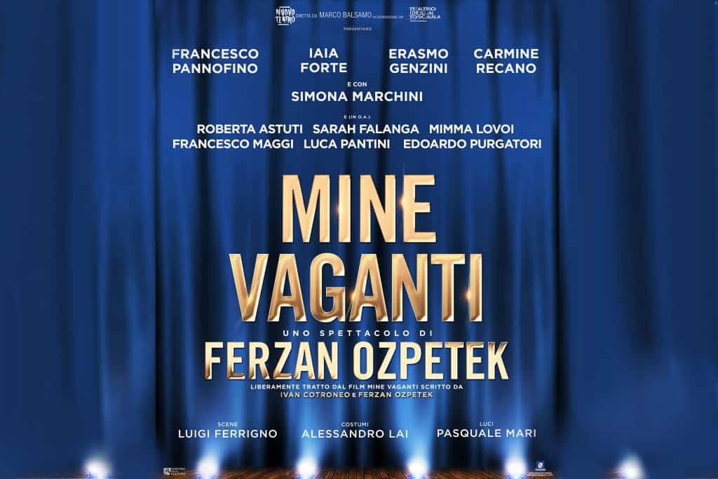 Teatro Diana: il 6 aprile arriva Mine Vaganti di Fernan Ozpetek