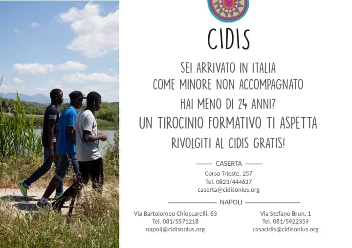 Cidis Onlus: il nuovo tirocinio formativo per gli stranieri