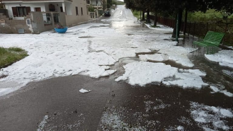 Maltempo: insolite grandinate in Sardegna