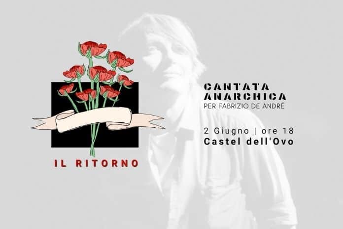 Cantata Anarchica: oggi dal lungomare di Napoli riecheggeranno le poesie di De André