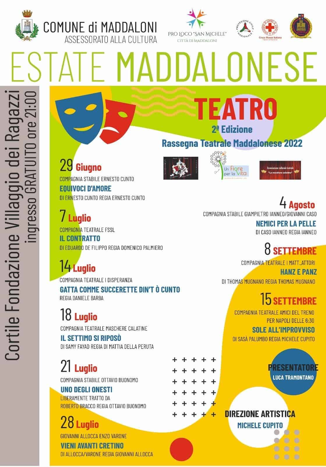 Maddaloni, Villaggio dei Ragazzi: al via l'Estate Maddalonese