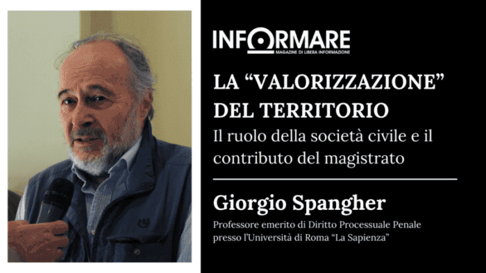 SPECIALE. Il magistrato e la società civile: l'intervento del Professore Giorgio Spangher