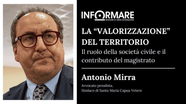 SPECIALE. Il magistrato e la società civile: l'intervento del sindaco Antonio Mirra
