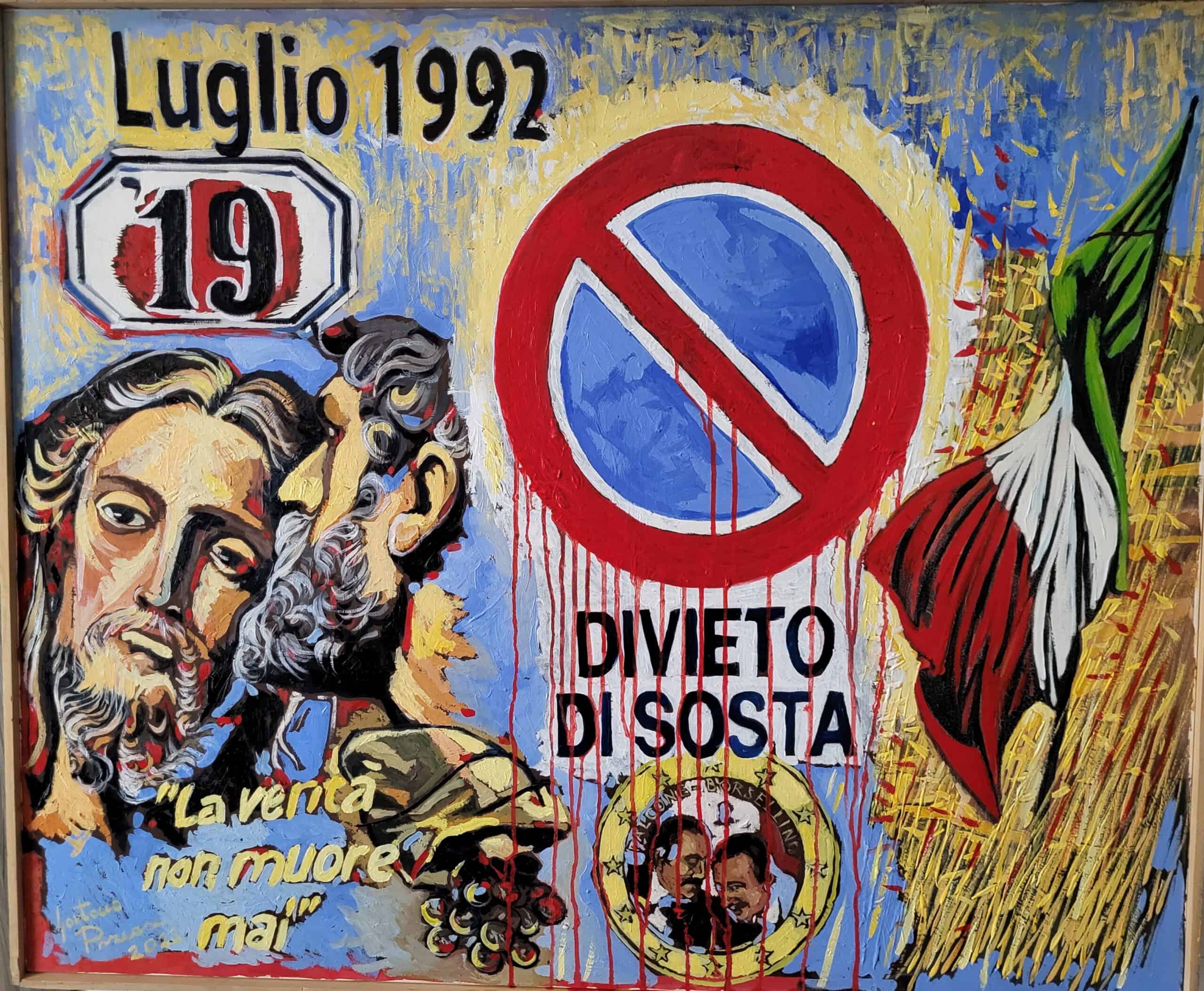 "Cento denari": l'opera di Porcasi e il tradimento di Stato a Borsellino