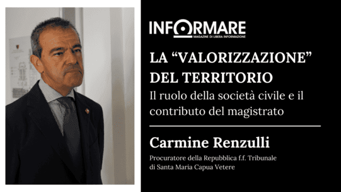 SPECIALE. Il magistrato e la società civile: l'intervento del Procuratore Carmine Renzulli