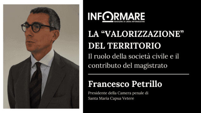 SPECIALE. Il magistrato e la società civile: l'intervento del dott. Francesco Petrillo