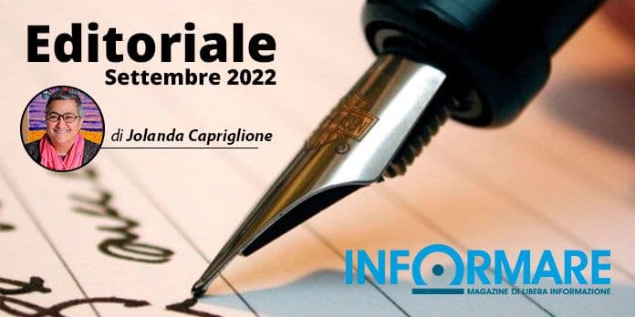 EDITORIALE SETTEMBRE 2022 - "Scenario" Mediterraneo