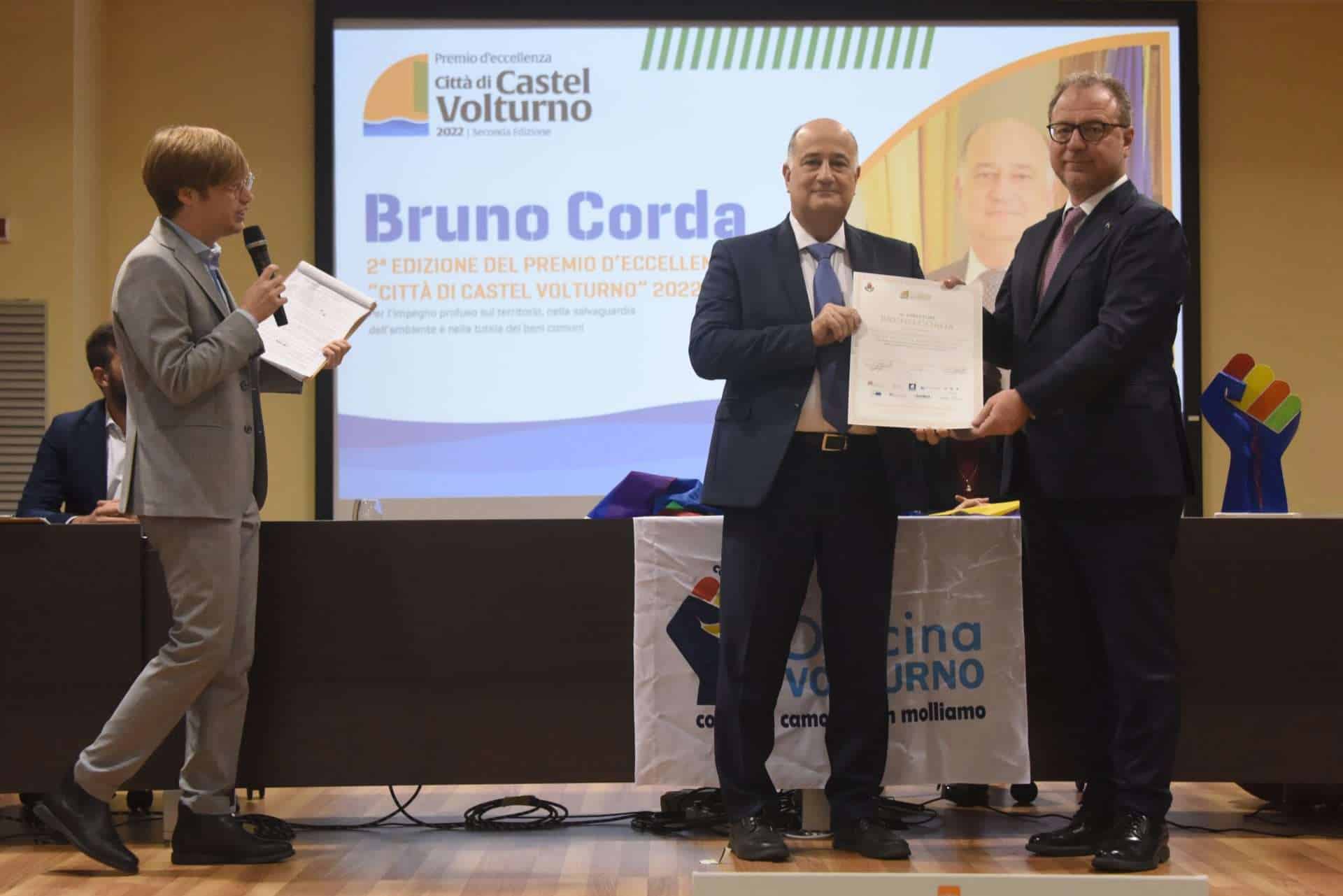SPECIALE PREMIO. Corda: "Snellire la burocrazia dei beni confiscati attraverso il dialogo tra le istituzioni"