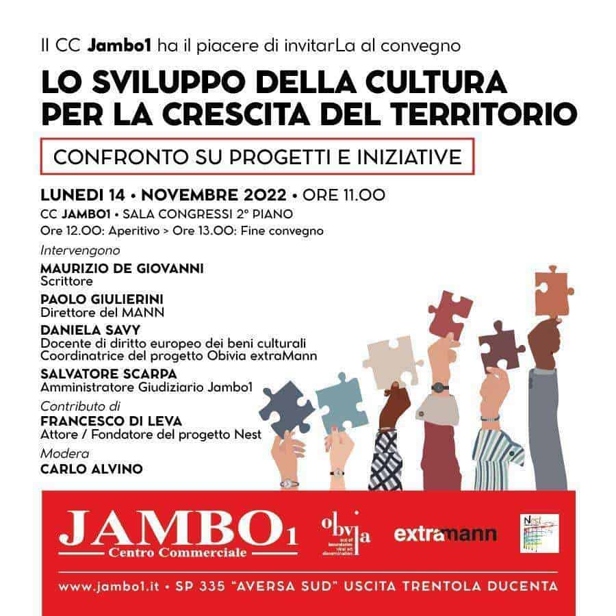 Lo sviluppo della cultura per la crescita del territorio, il confronto al Jambo1
