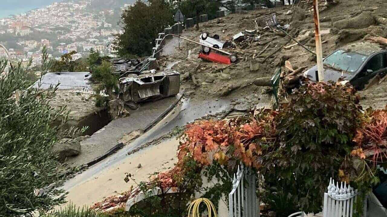 Ischia, accertata l'ottava vittima della frana di Casamicciola