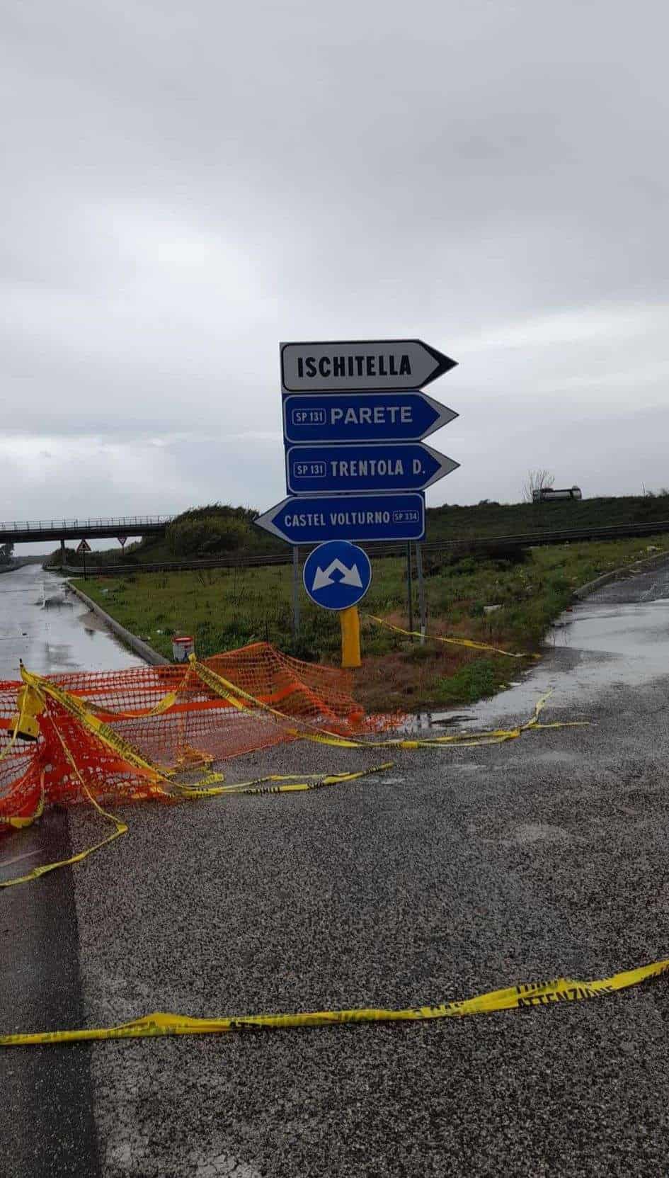 Strada provinciale 273: situazione emergenziale per l’imbocco di Ischitella