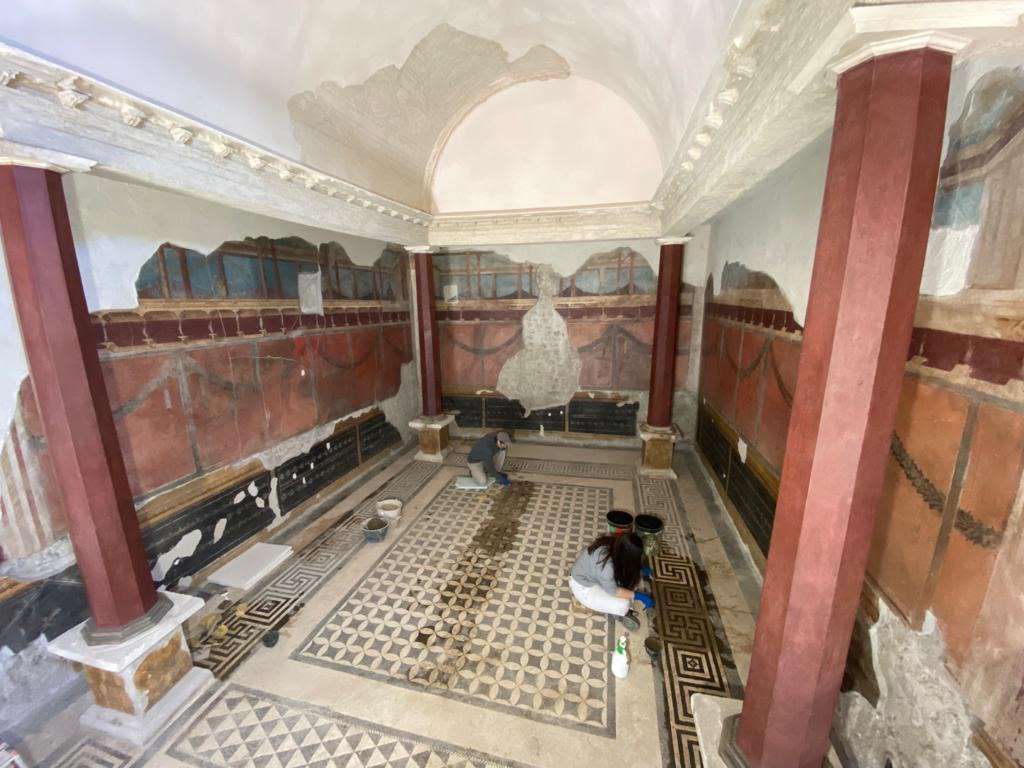 San Valentino, a Pompei la visita speciale al cantiere della Casa delle nozze d'argento