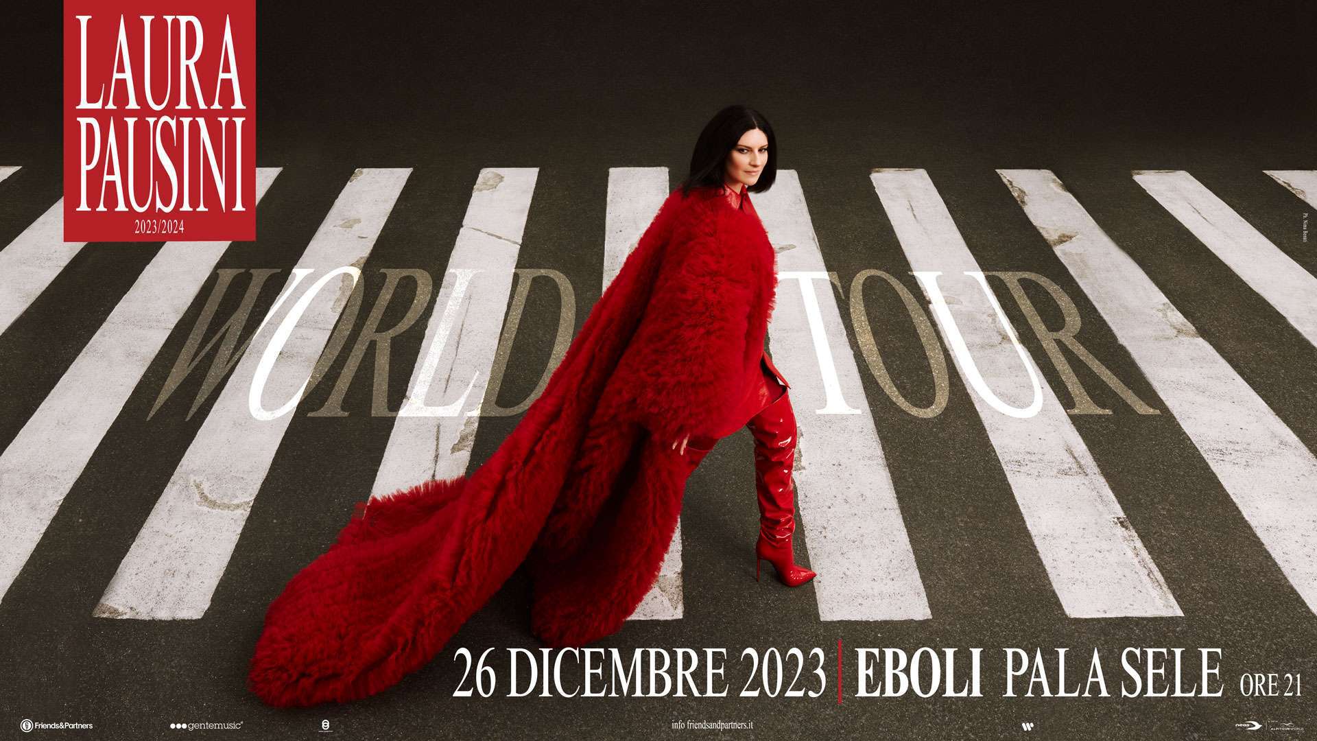 Laura Pausini World Tour arriva ad Eboli