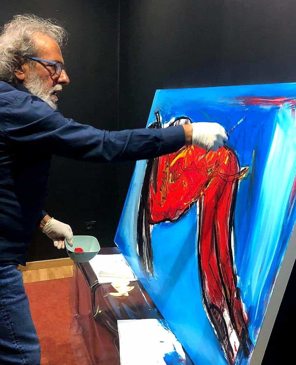 INTERVISTA. Viaggio nell'arte contemporanea neoespressionista con il pittore Raf Croce